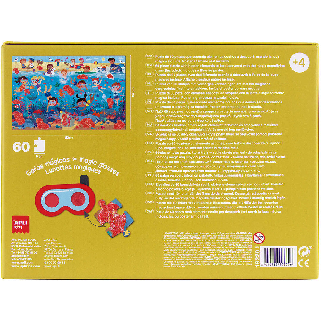 apli kids puzzel strand top secret - 60st | 32019220 | 1