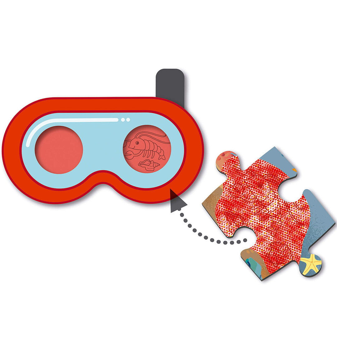 apli kids puzzel strand top secret - 60st | 32019220 | 3
