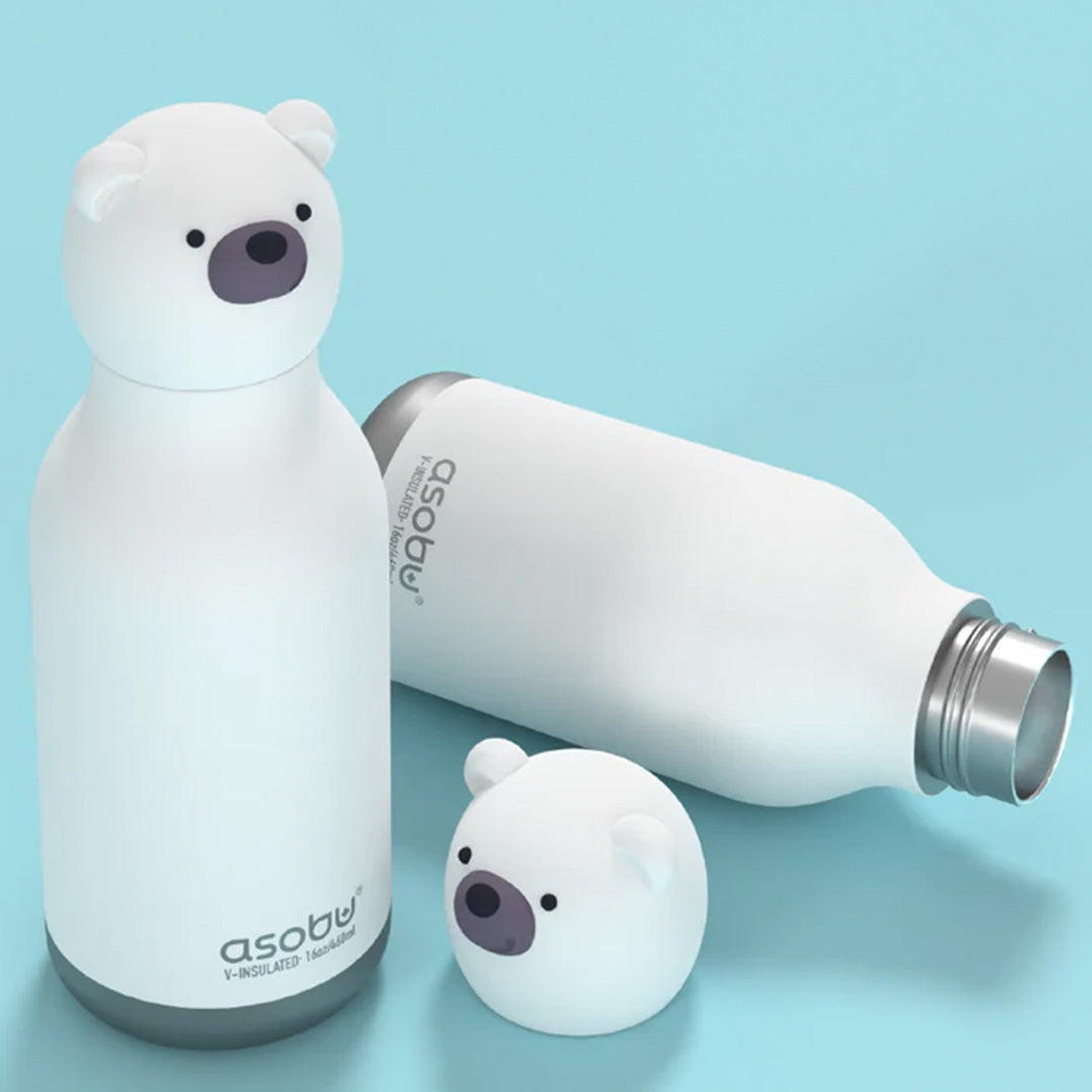 asobu rvs drinkfles bestie - beer - 460 ml | SBV44-BEAR | 5