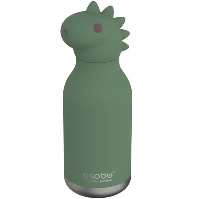 asobu rvs drinkfles bestie - dinosaurus - 460 ml | SBV44-DINOSAUR | 0