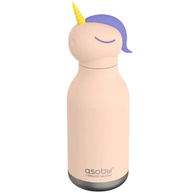 asobu rvs drinkfles bestie - eenhoorn - 460 ml | SBV44-UNICORN | 0