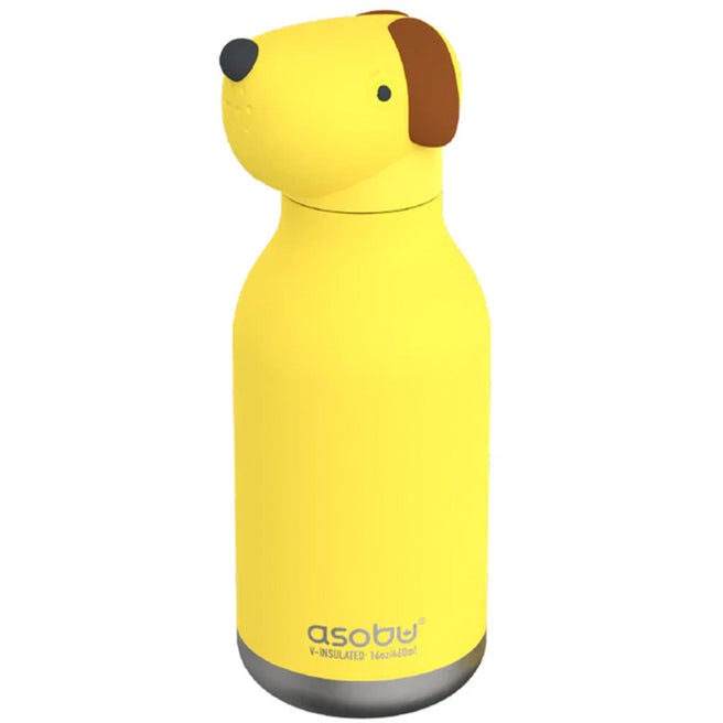 asobu rvs drinkfles bestie - hond - 460 ml | SBV44-DOG | 0