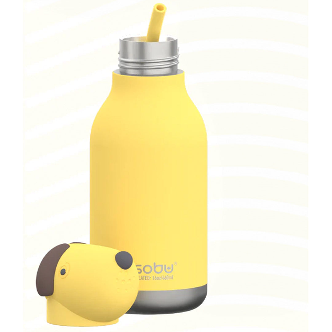 asobu rvs drinkfles bestie - hond - 460 ml | SBV44-DOG | 5