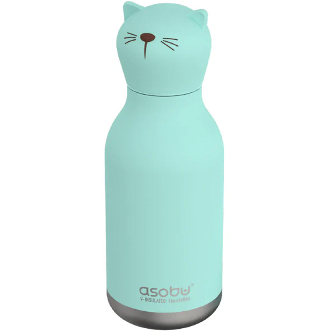 asobu rvs drinkfles bestie - kat - 460 ml | SBV44-CAT | 0