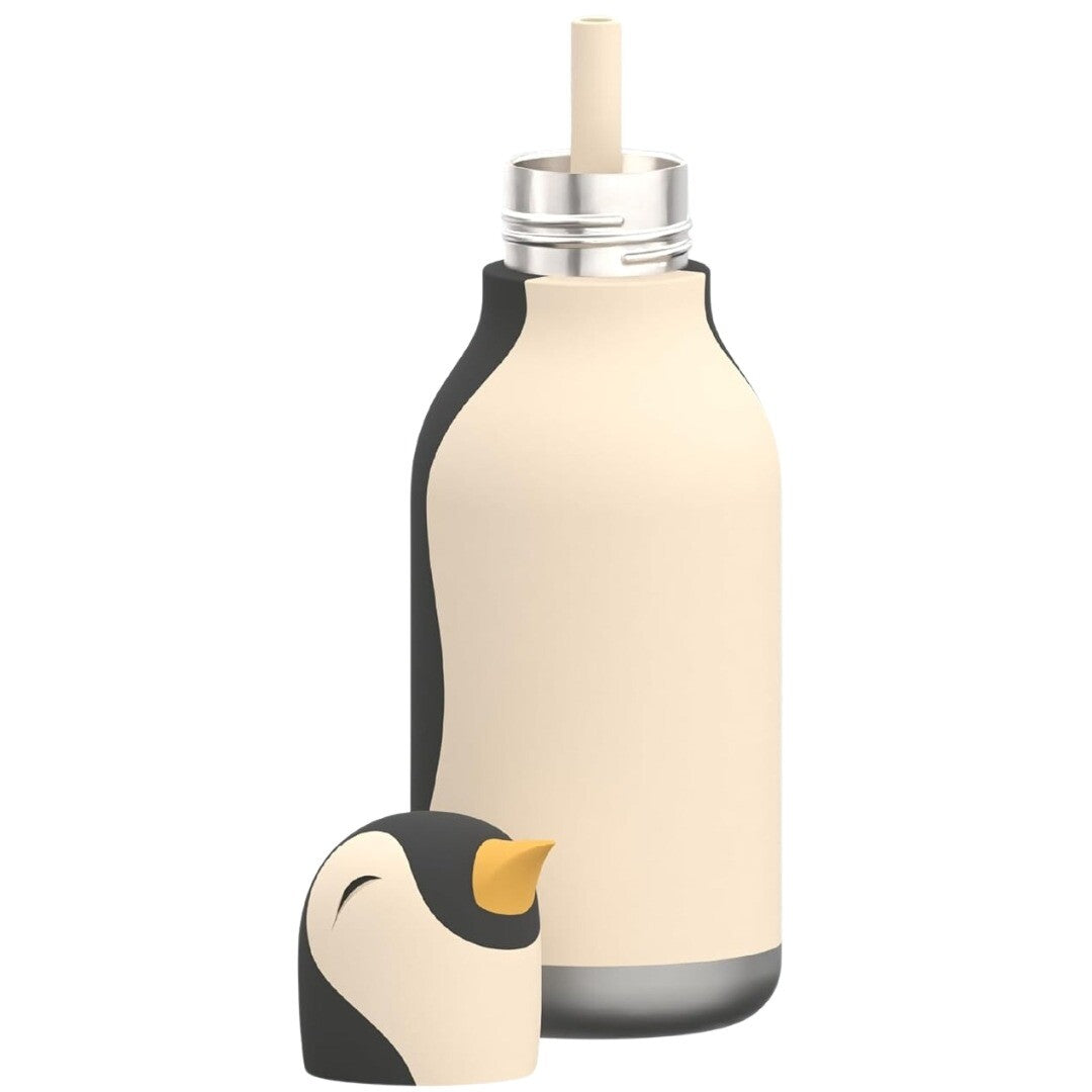 asobu rvs drinkfles bestie - pinguïn - 460 ml | SBV44-Penguin | 3