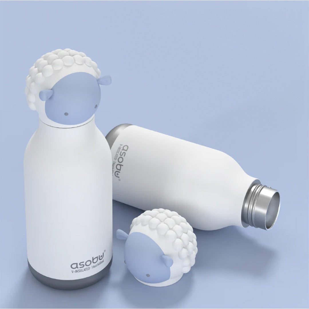 asobu rvs drinkfles bestie - schaap - 460 ml | SBV44-SHEEP | 1