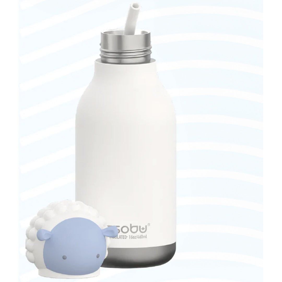 asobu rvs drinkfles bestie - schaap - 460 ml | SBV44-SHEEP | 4