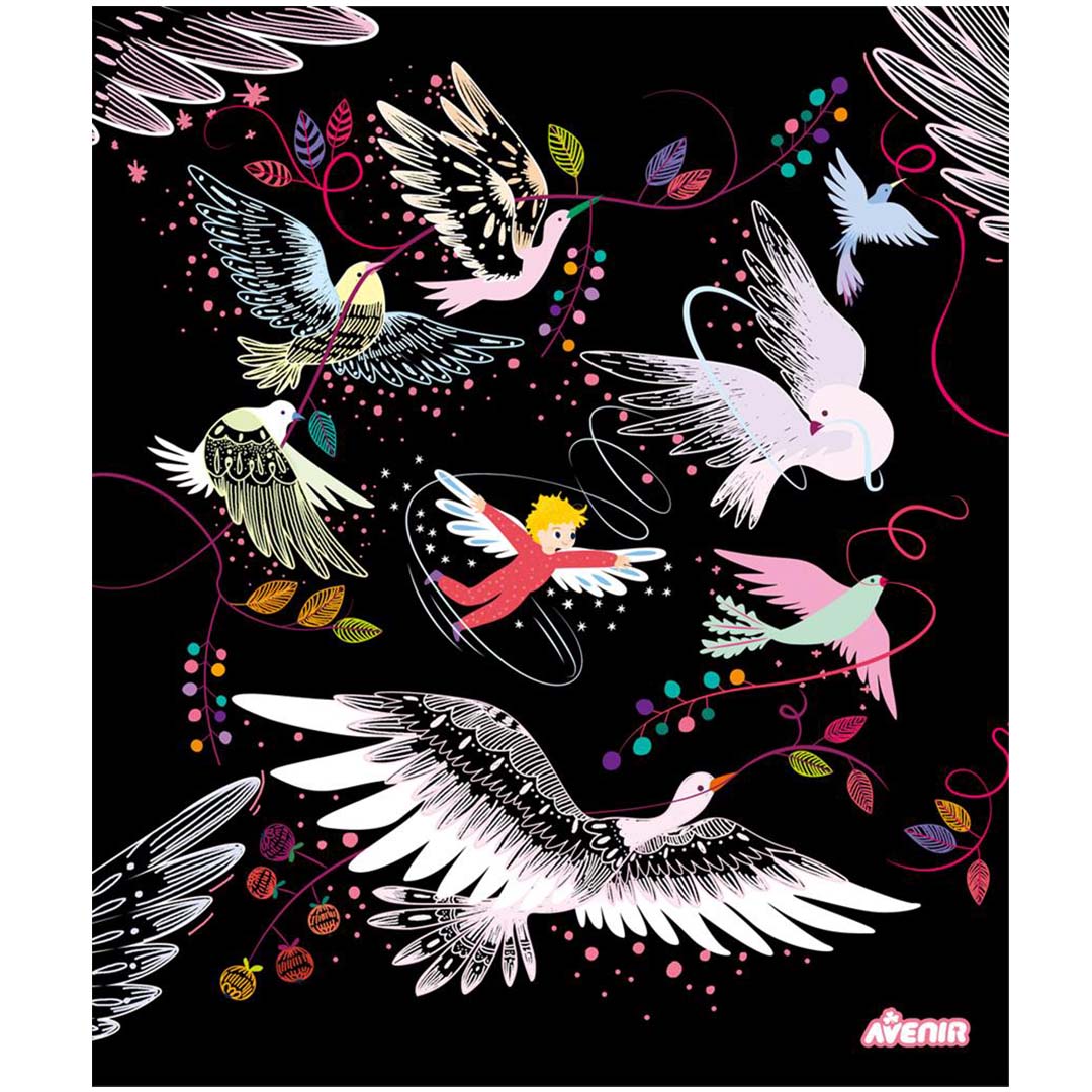 avenir diy knutselset lichtdoos - 6 kraskaarten | 7331808 | 10