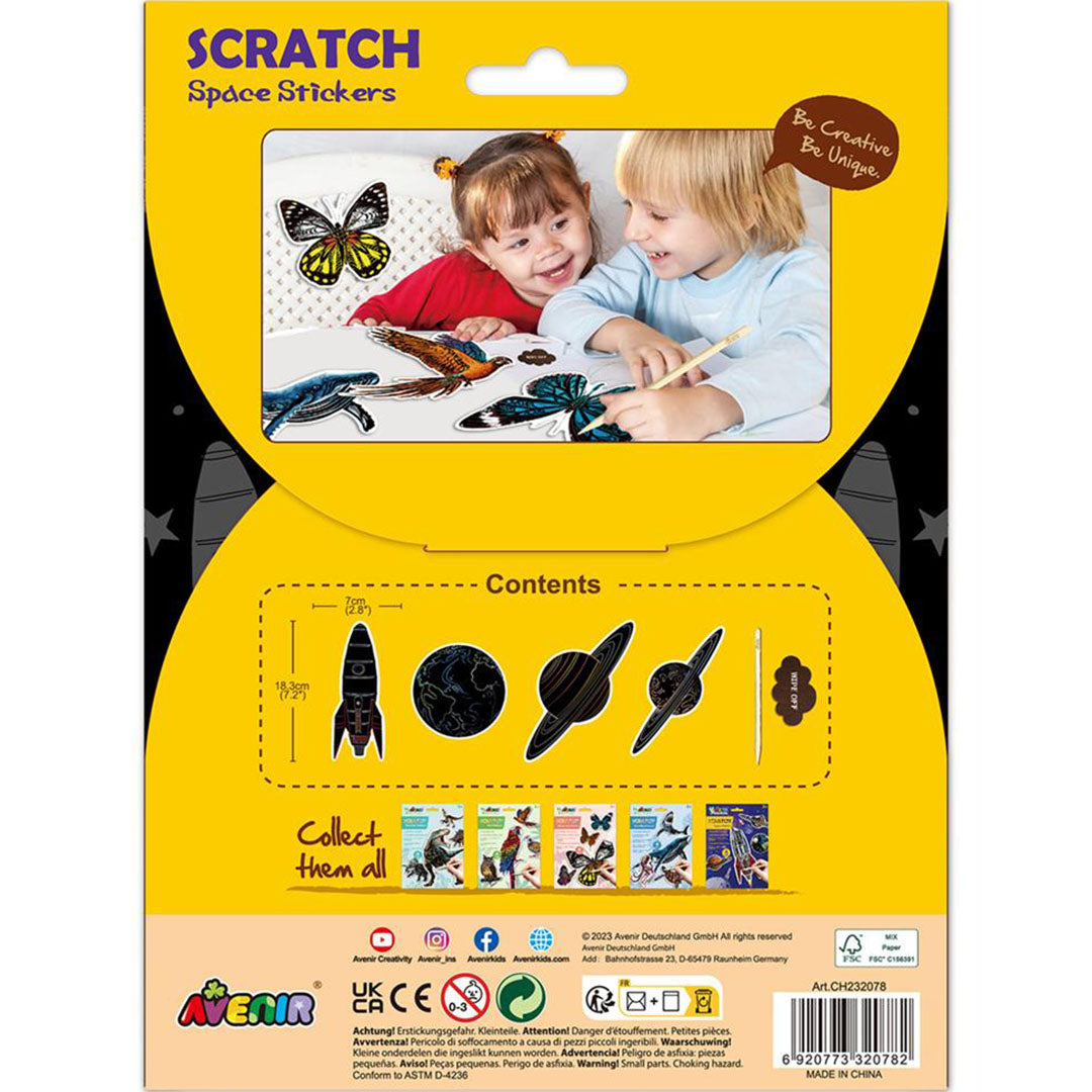 avenir krasstickers ruimte | 7337697 | 5