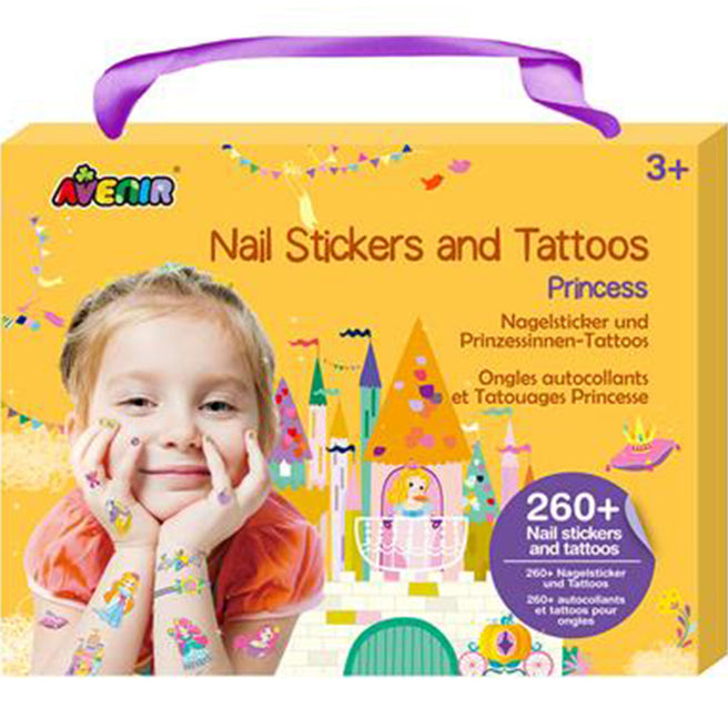 avenir nagelstickers en tattoos - prinses - 260st | 7336206 | 1