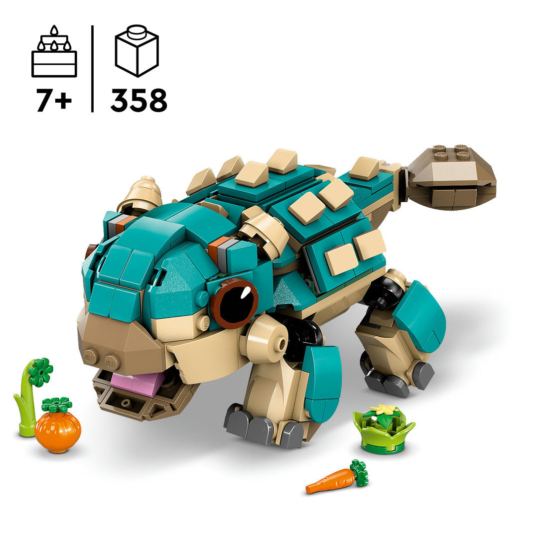 LEGO jurassic world baby bumpy ankylosaurus