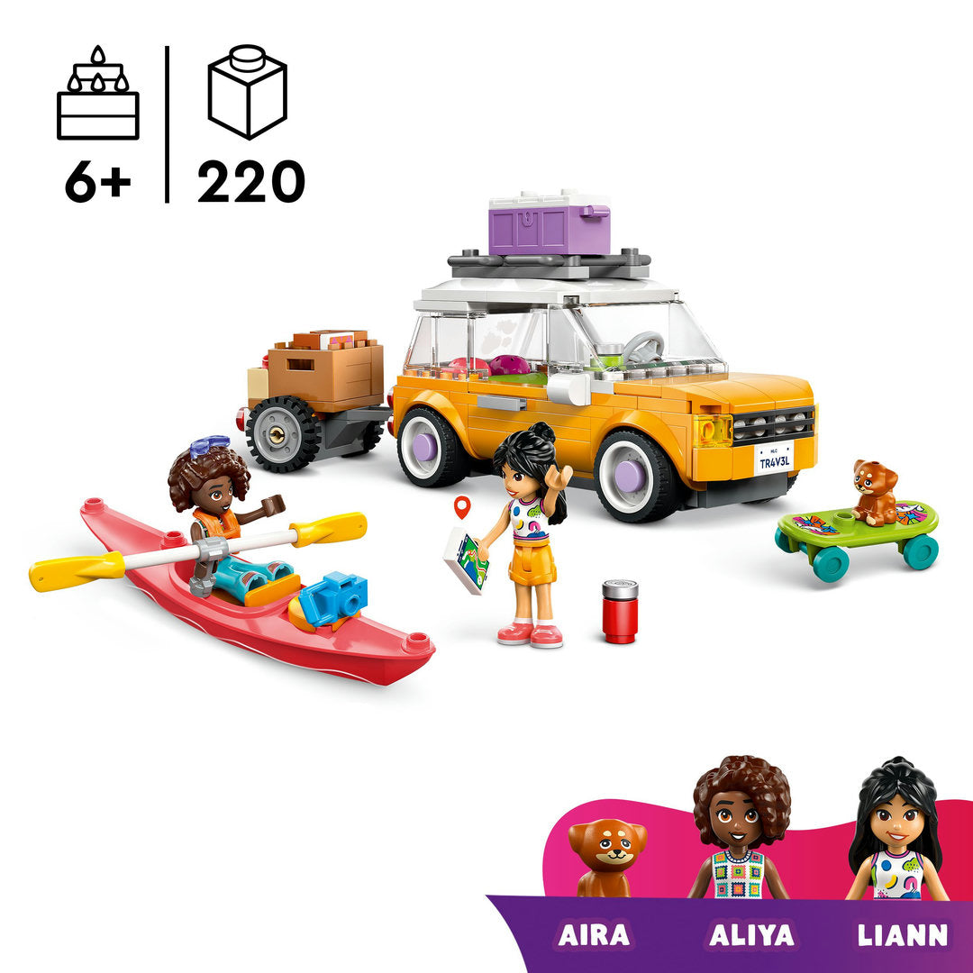 LEGO friends samen op roadtrip bouwset