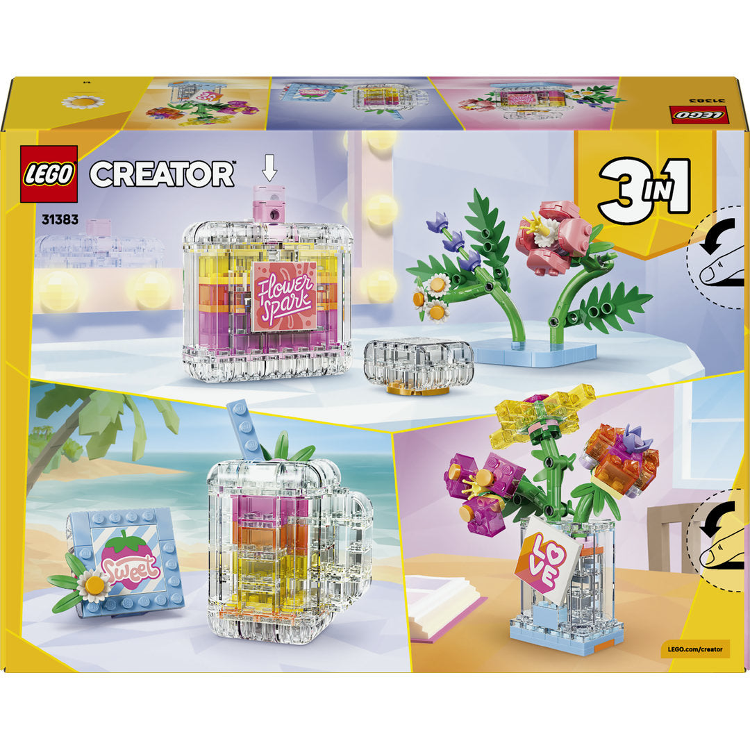 lego creator 3in1 parfumfles met bloemen | 31383 | 5