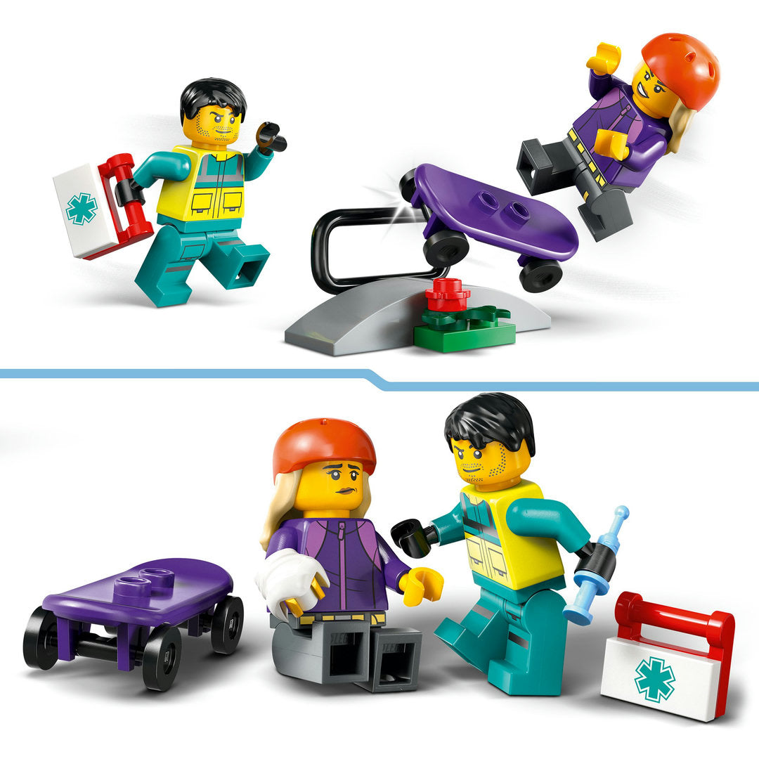 LEGO city ambulance bouw- en speelset