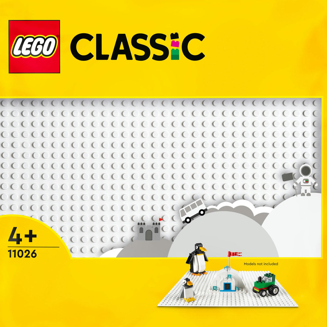 LEGO klassiek witte bouwplaat 32x32 bord