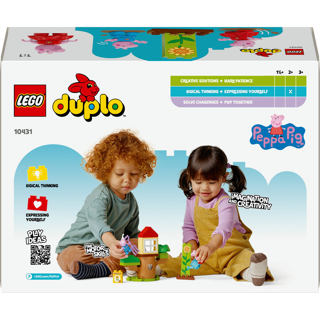 LEGO DUPLO peppa big tuin en boomhut
