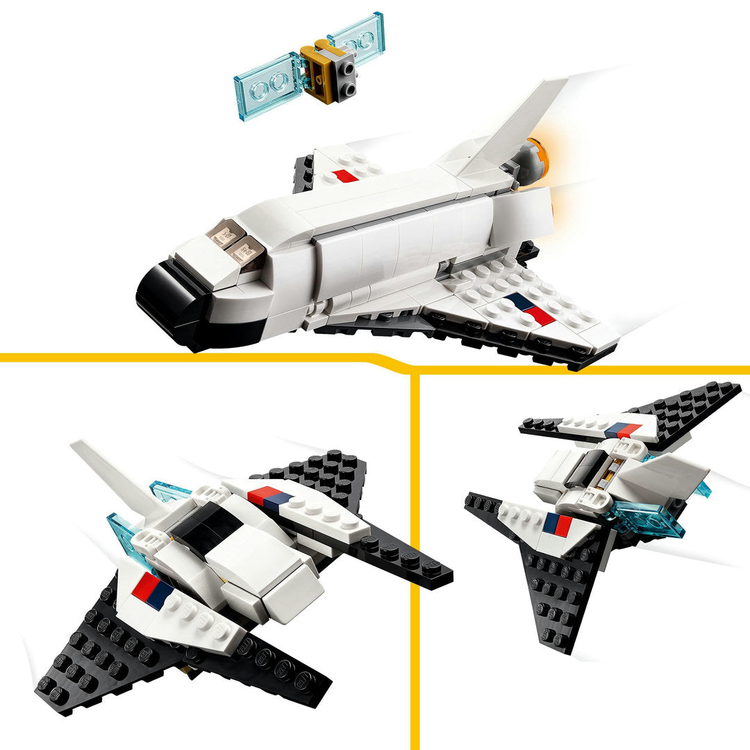 LEGO creator 3-in-1 space shuttle (144 onderdelen)