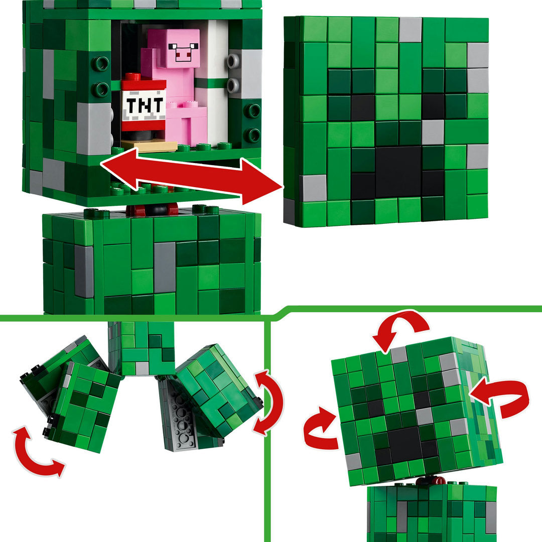 LEGO minecraft de creeper™ gamingset met actiefiguur