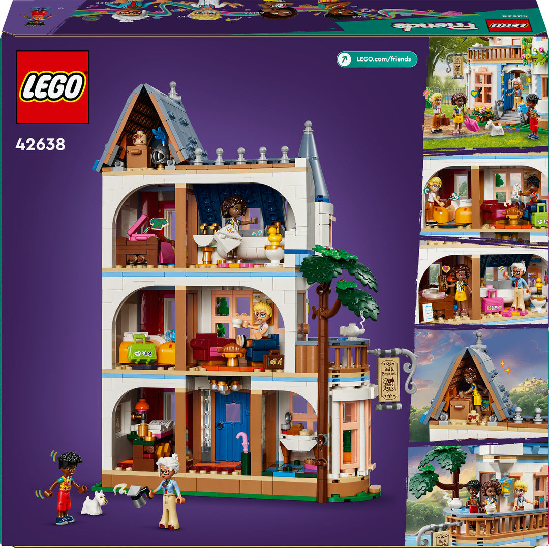 LEGO friends bed and breakfast in kasteel speelset