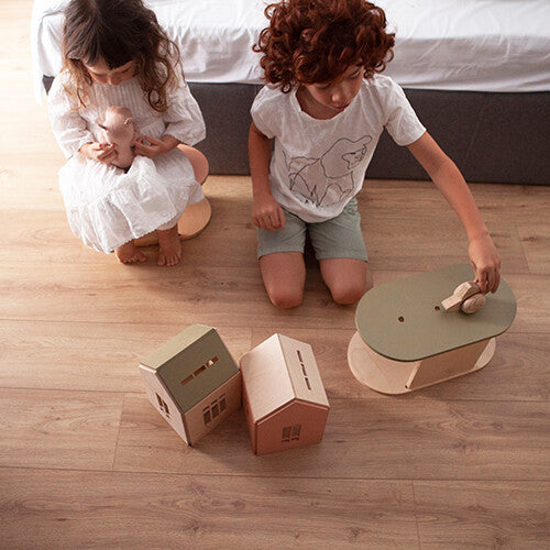 babai toys kinderkrukje khaki | STEP-STOOL-KHAKI | 3