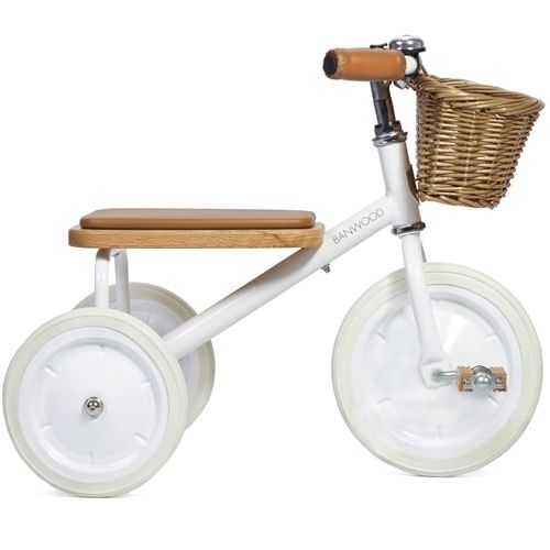 banwood driewieler trike - wit | BW-TRIKE-WHITE | 0