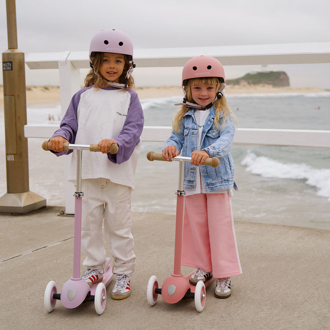 banwood kinderstep eco - raspberry | BW-ECO-SCOOTER-RASPBERRY | 2