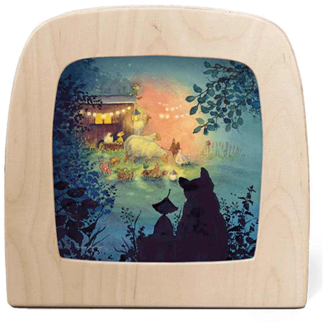 toverlux toverplaat voor toverlamp - schuurfeest | GLS-BP | 2