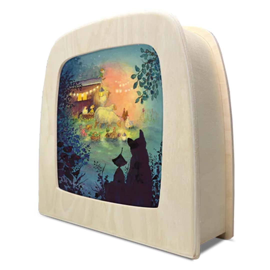 toverlux toverplaat voor toverlamp - schuurfeest | GLS-BP | 1