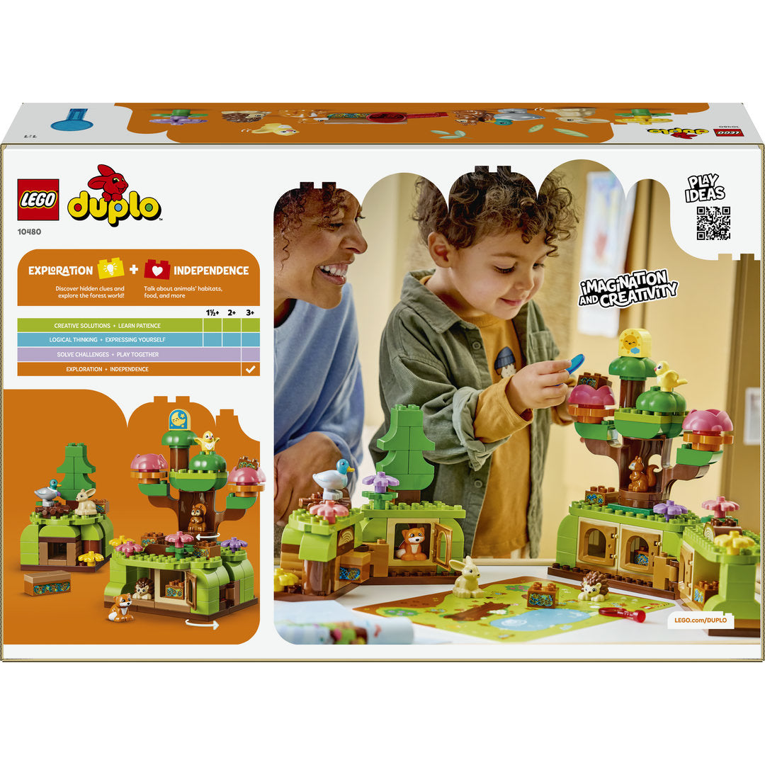 lego duplo ontdekkingsbos met wilde dieren | 10480 | 5