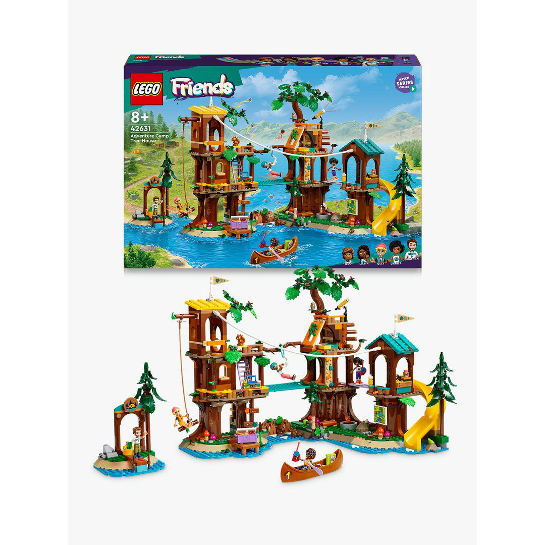 LEGO friends avonturenkamp boomhut speelset