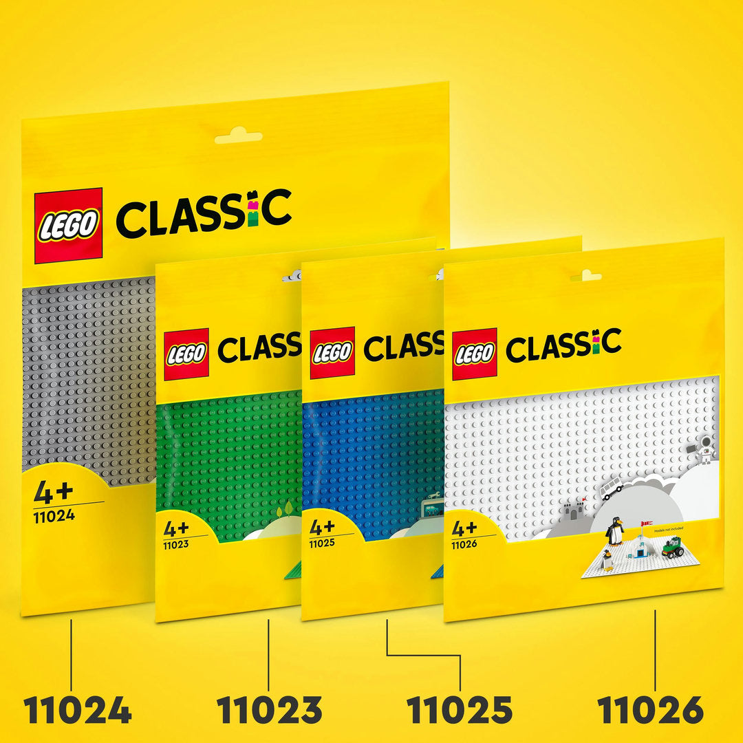 LEGO classic grijze bouwplaat 48x48 bord
