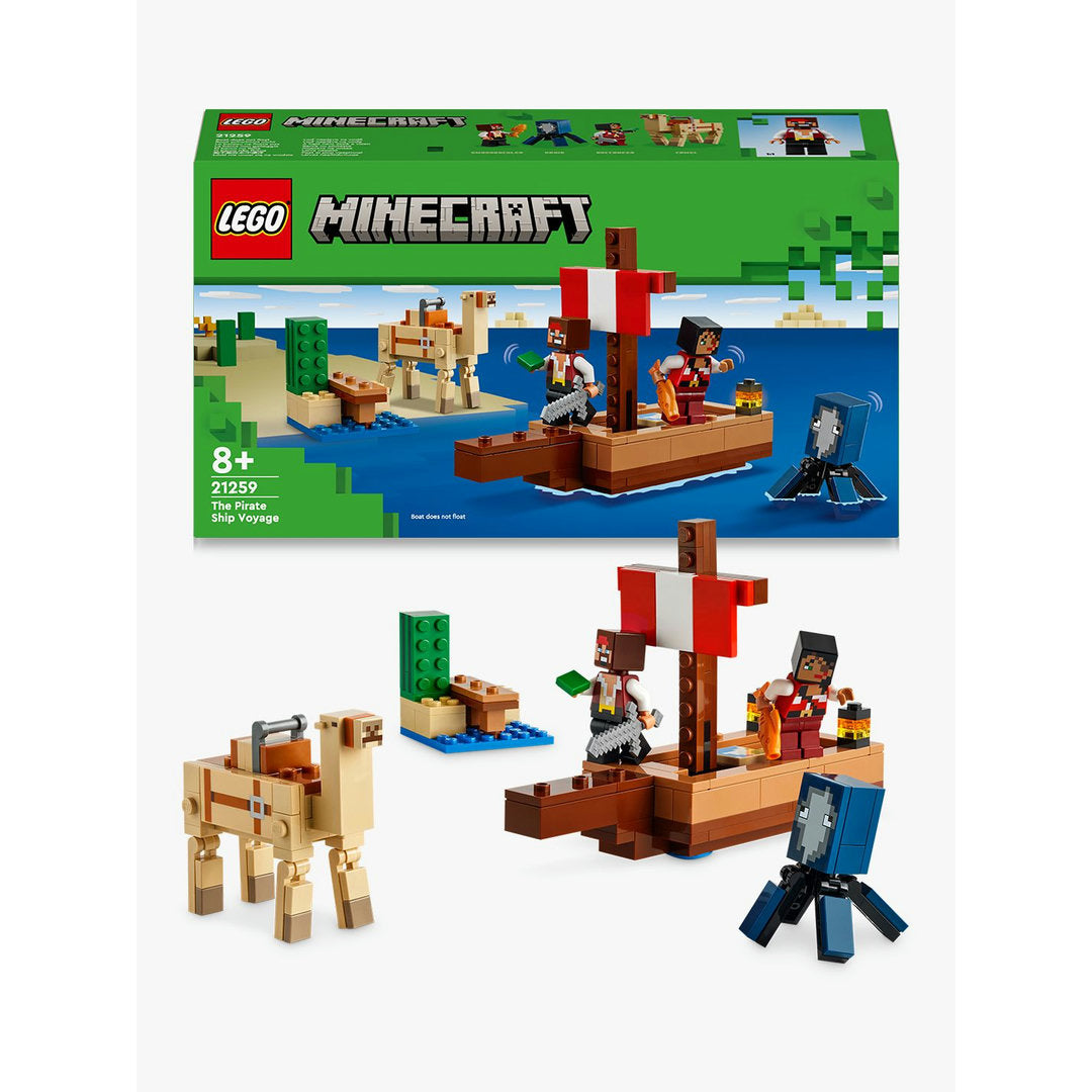 LEGO minecraft de piratenschipreis speelset