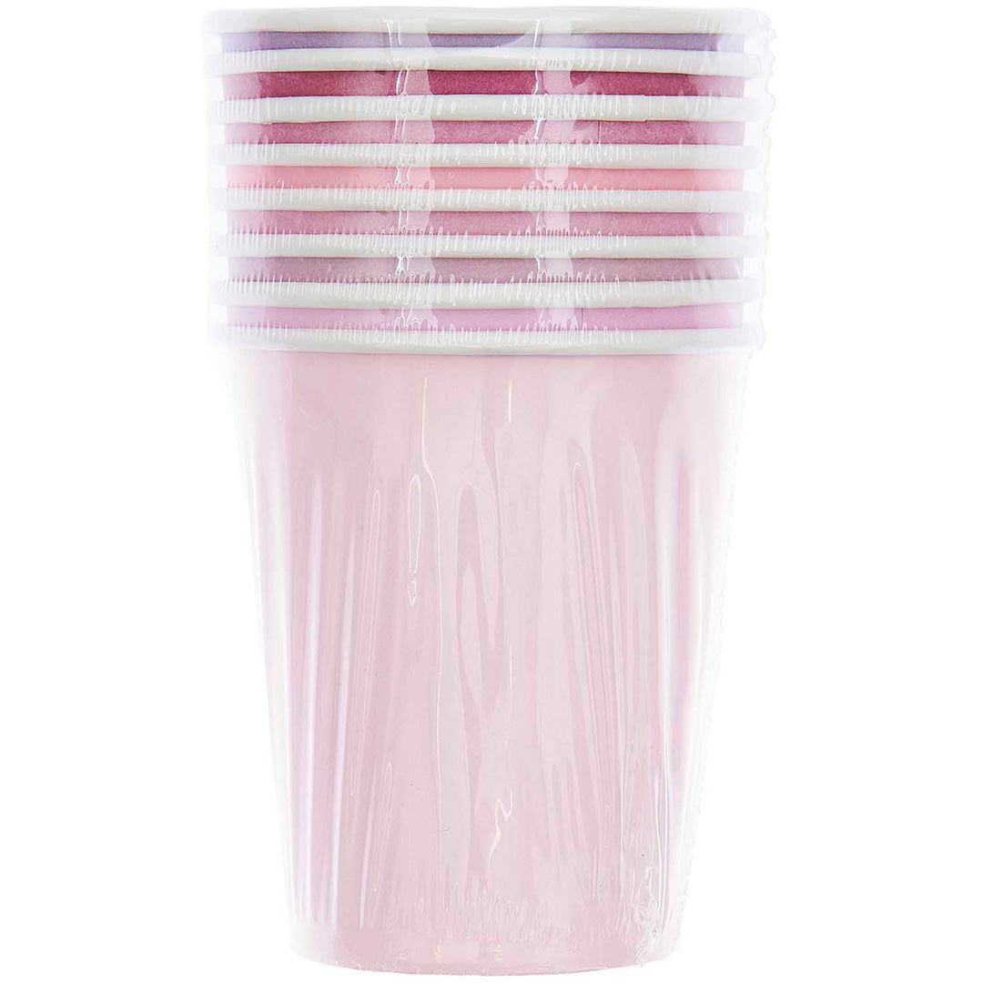 bekers roze - 8st | 401002 | 2