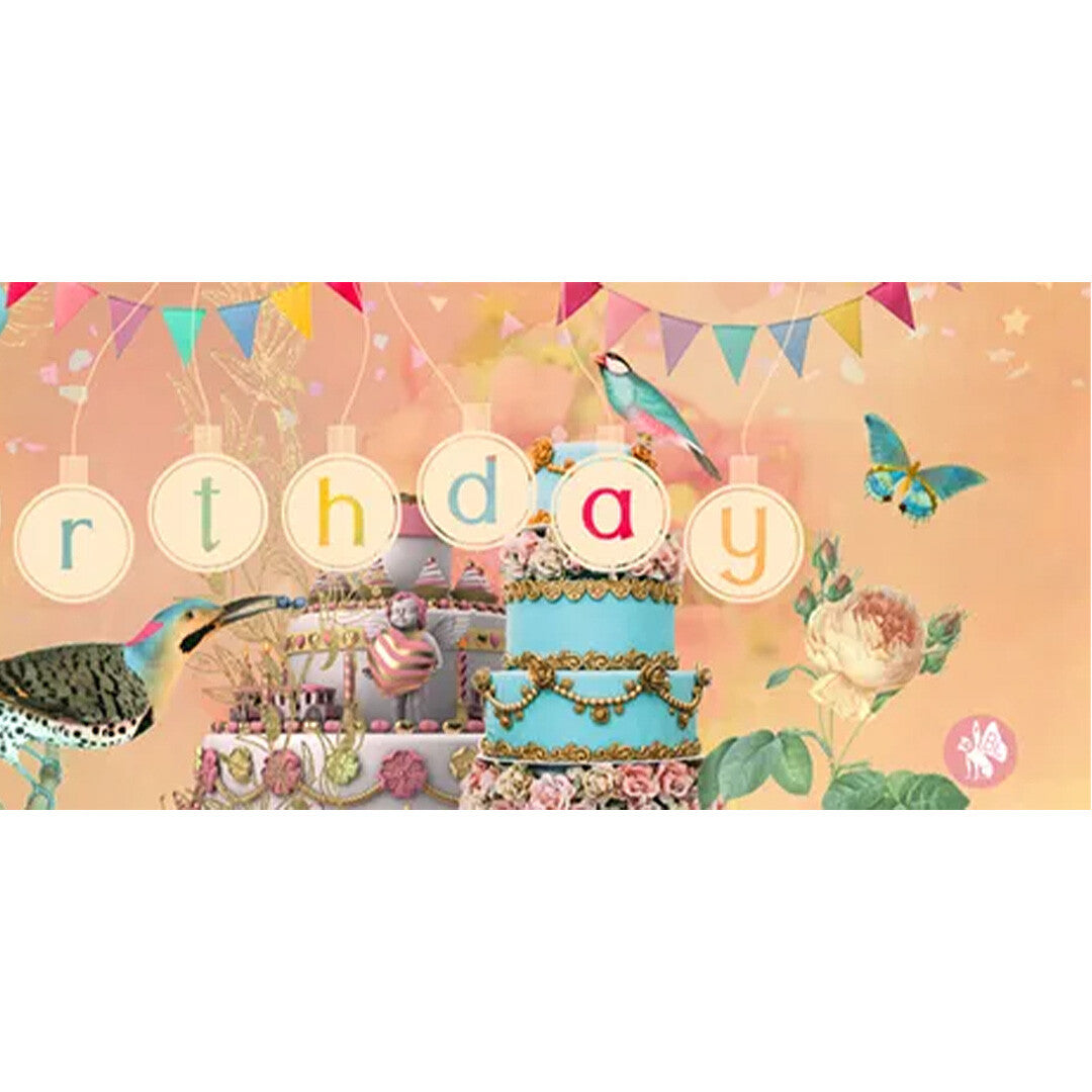 belle lurette muziekdoosje brilly - happy birthday | BRILLY005 | 2