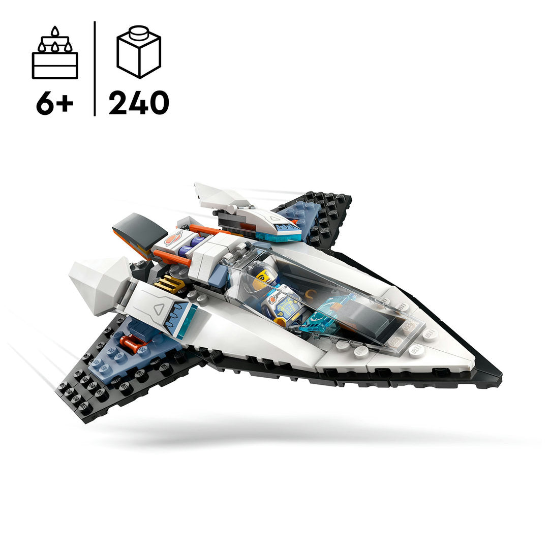 LEGO city interstellair ruimteschip set