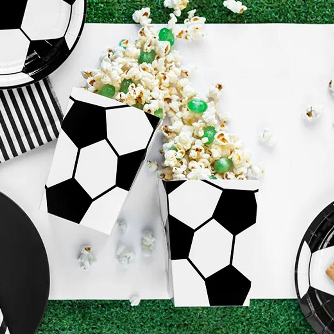 partydeco snackbeker voetbal - 6st | POP11 | 3