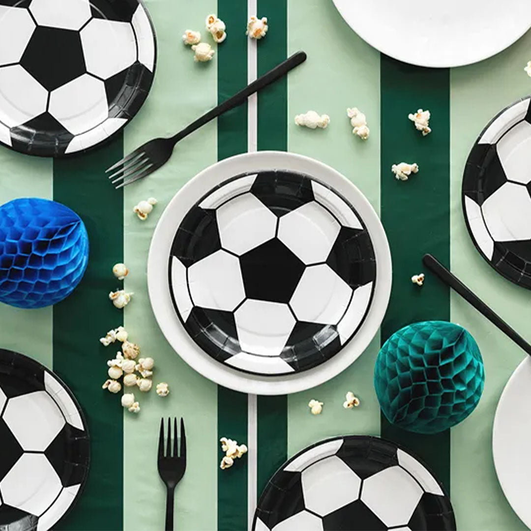 partydeco borden voetbal - 6st | TPP72 | 3