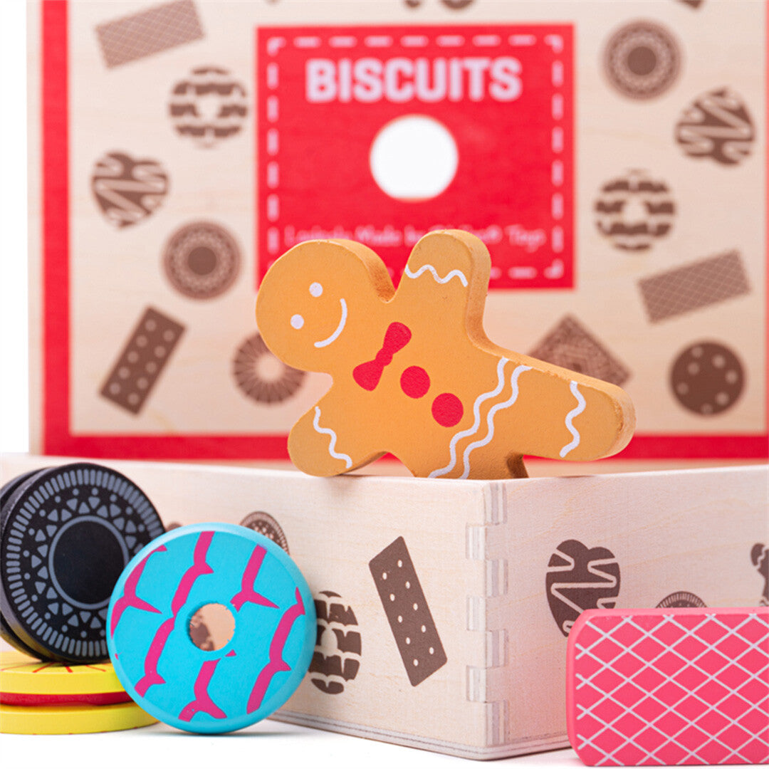 bigjigs koektrommel met koekjes - 16st | BJ470 | 4