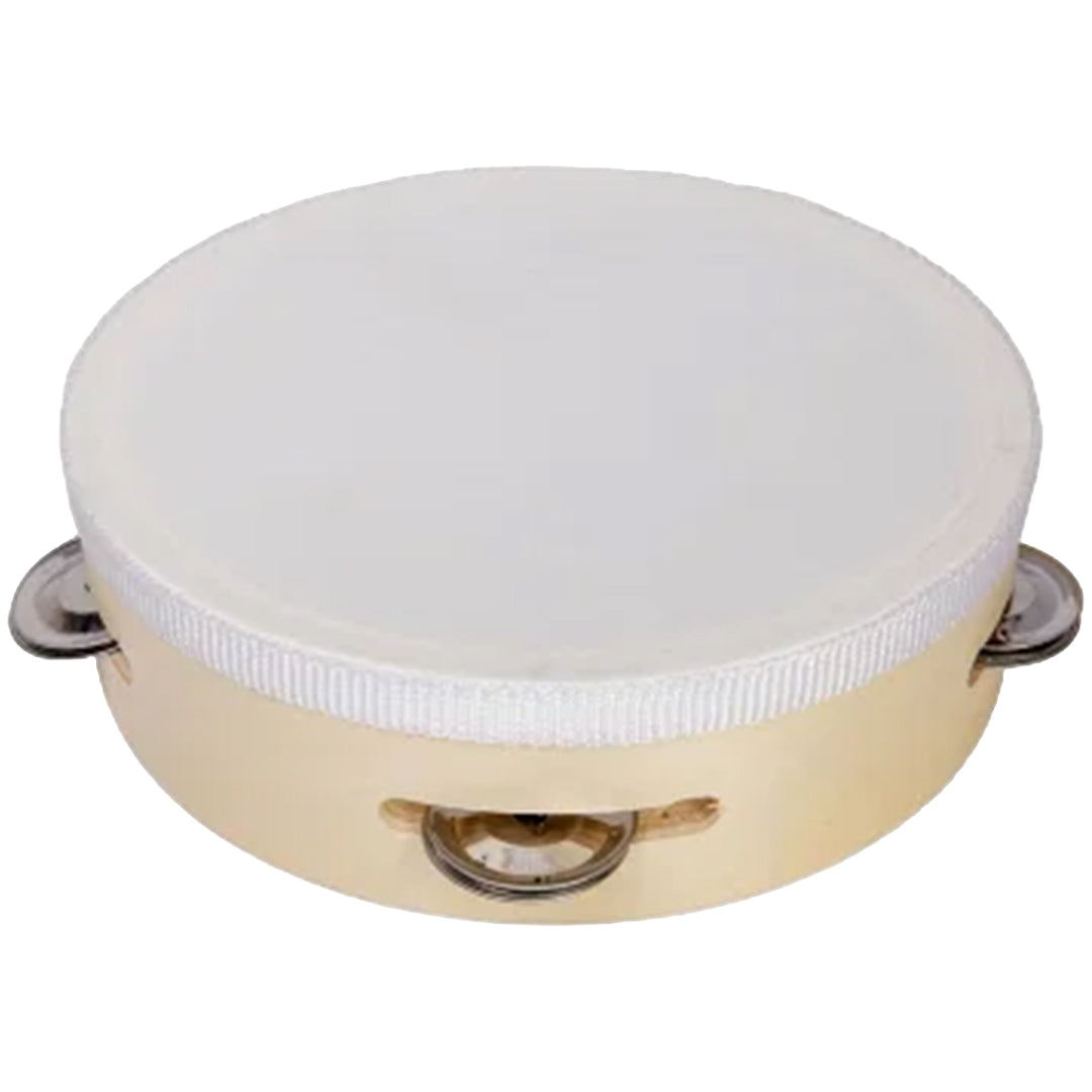bigjigs tambourine natural | 37101 | 