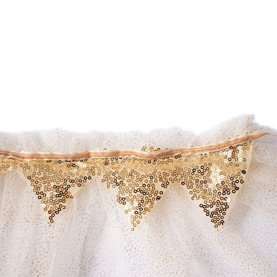 billy love audrey verkleedcape magical - sparkling gold  | BLA1043_sg | 1