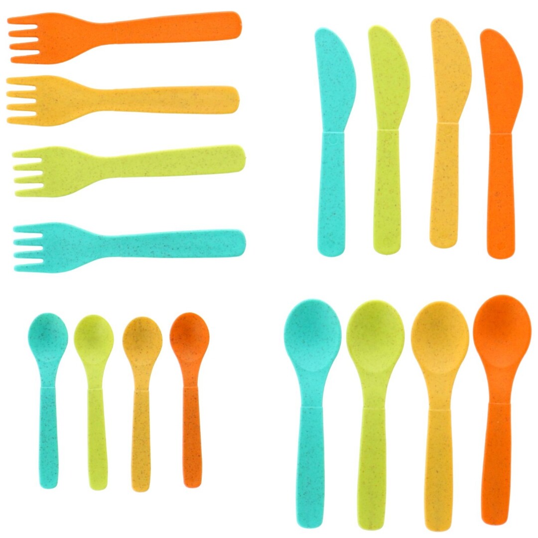 bioplastic kinderbestek - 17st  | JT80166 | 1
