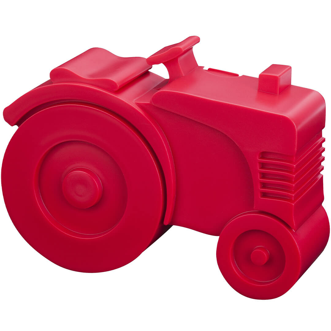 blafre lunchbox silhouet - tractor - rood | BL7551 | 0