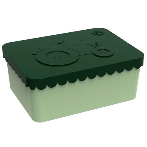blafre lunchbox tractor donkergroen | BL7589 | 1