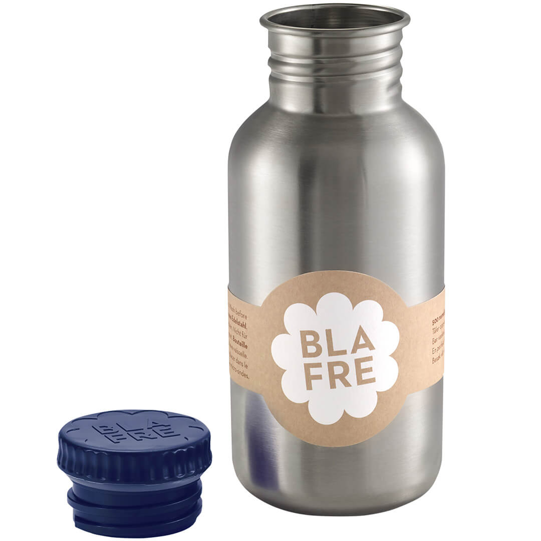 blafre rvs drinkfles donkerblauw - 500ml | BL4568 | 3