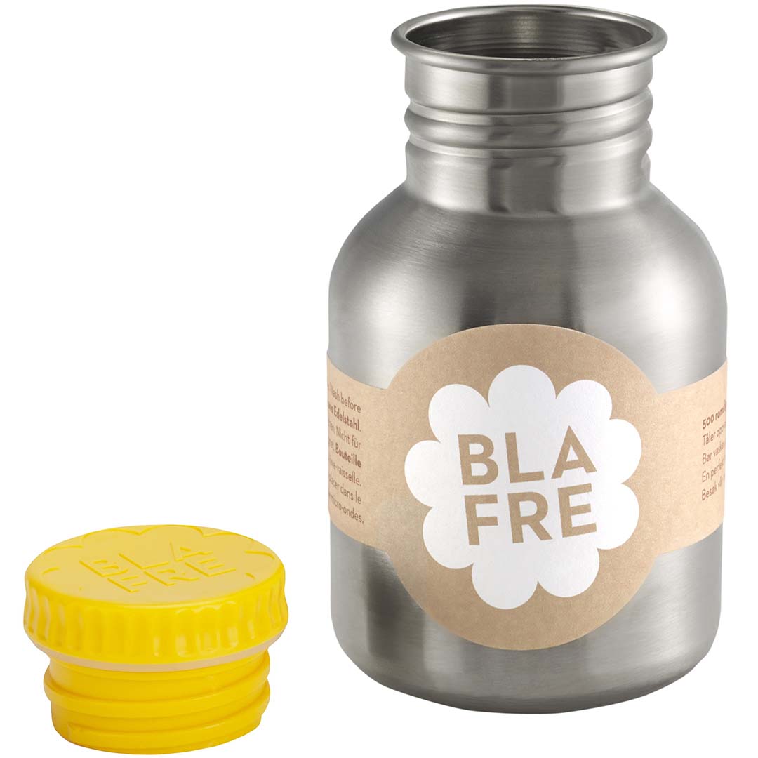blafre rvs drinkfles geel - 300ml | BL4569 | 3