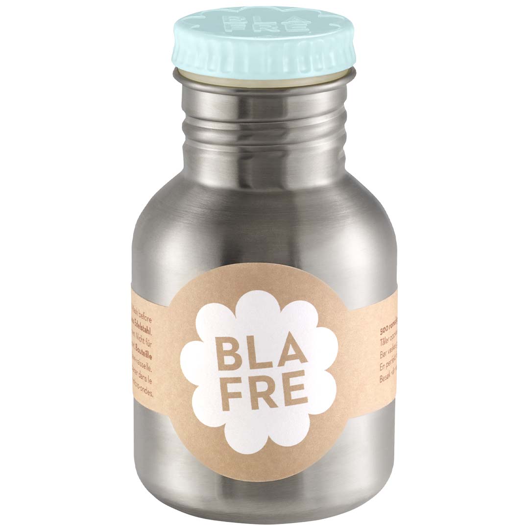 blafre rvs drinkfles lichtblauw - 300ml | BL4591 | 0