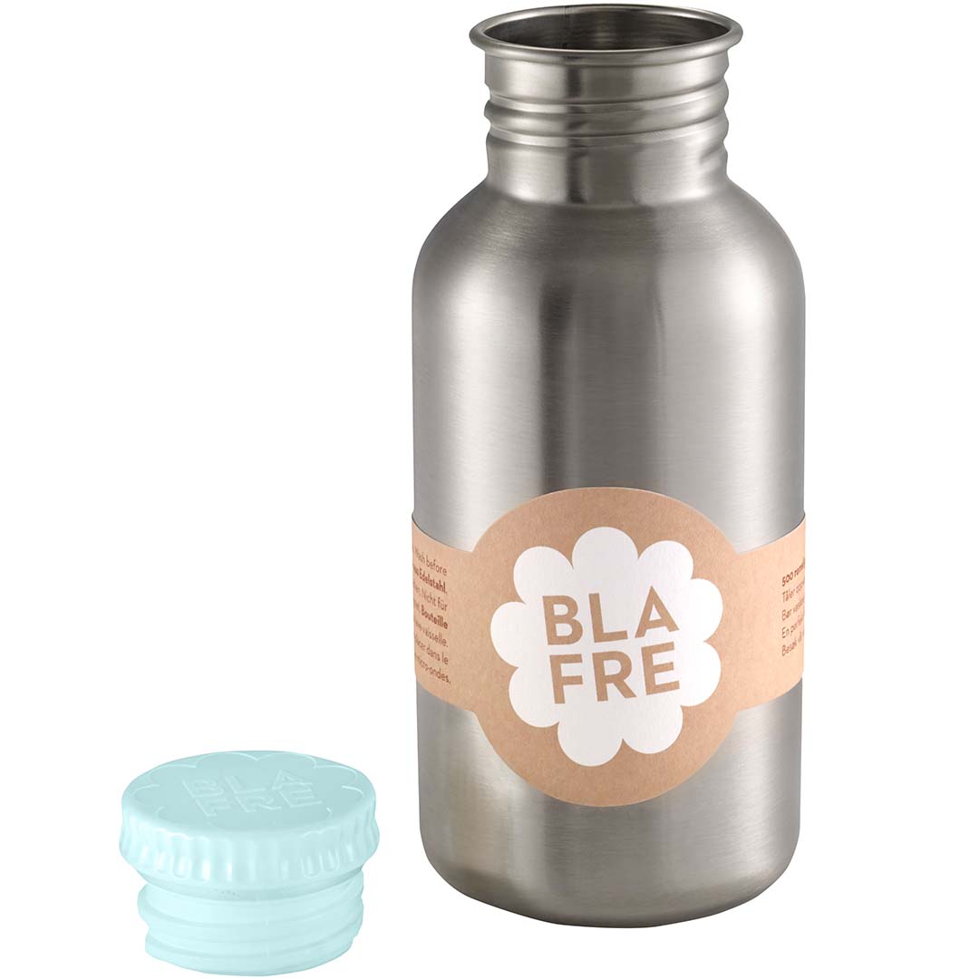 blafre rvs drinkfles lichtblauw - 500ml | BL4590 | 3