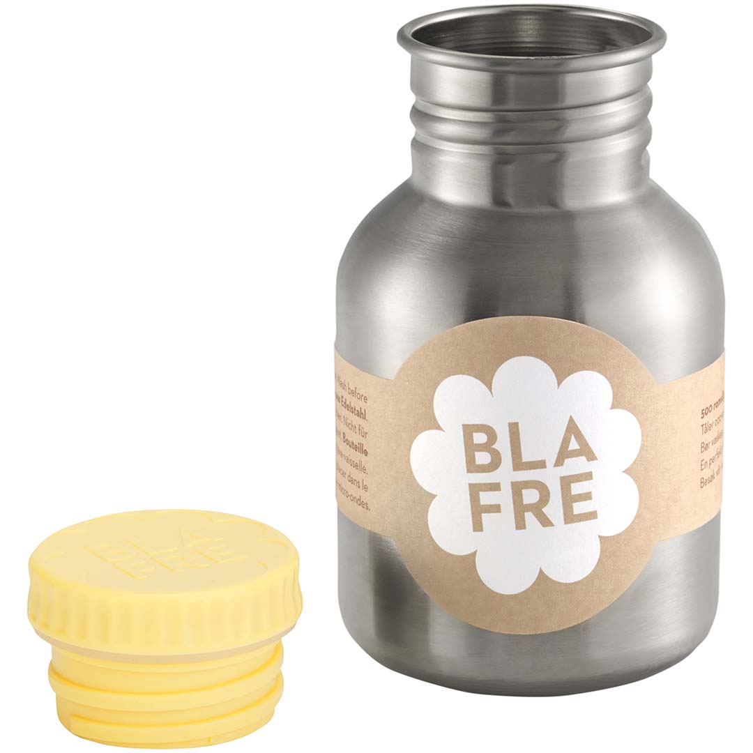 blafre rvs drinkfles lichtgeel - 300ml  | BL4572 | 3