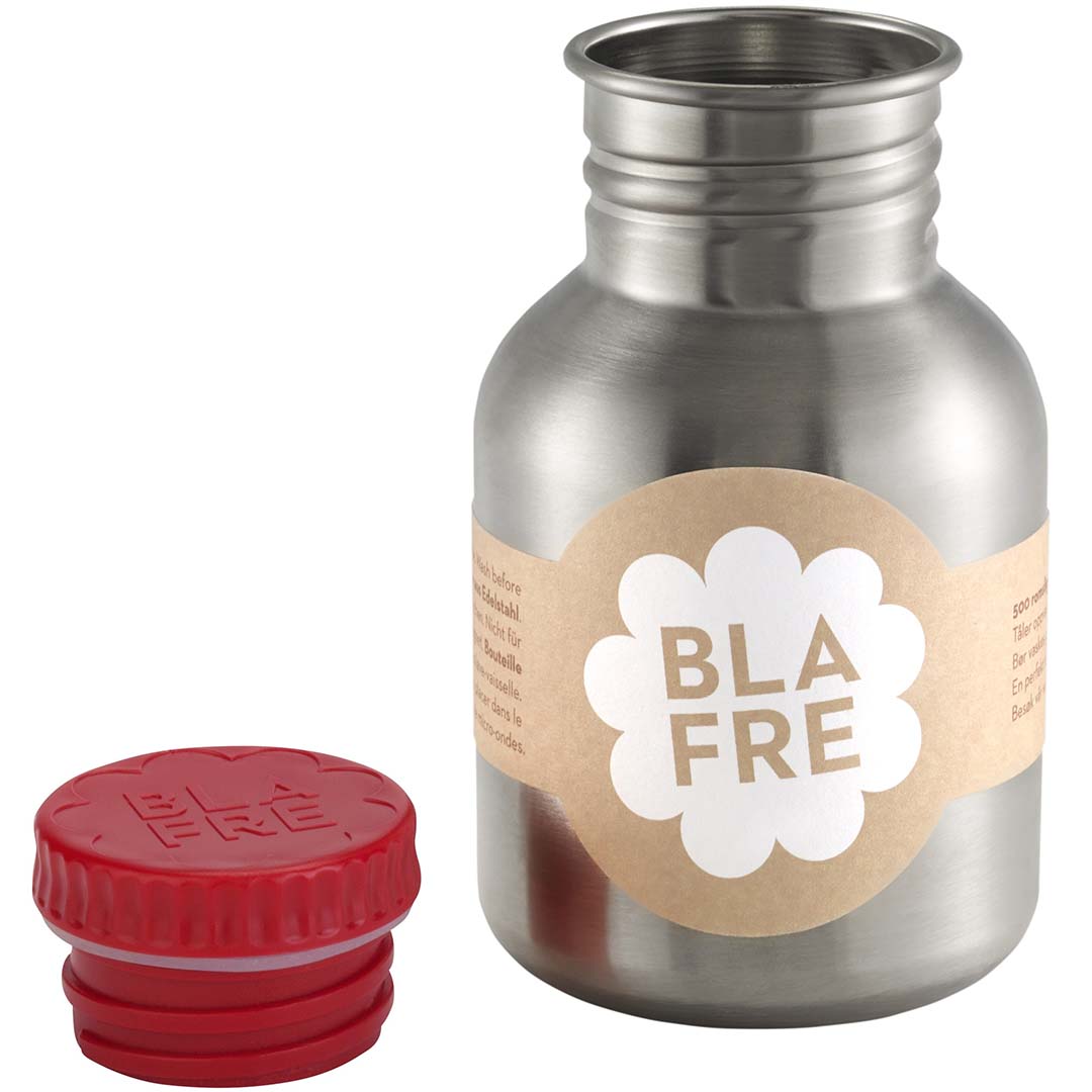blafre rvs drinkfles rood - 300ml   | BL4573 | 3