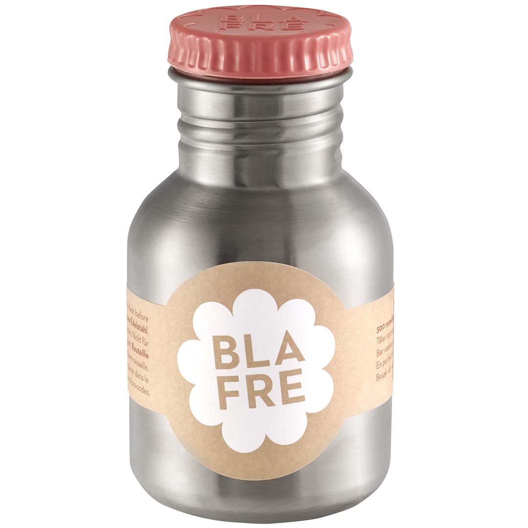 blafre rvs drinkfles roze - 300ml | BL1665 | 0